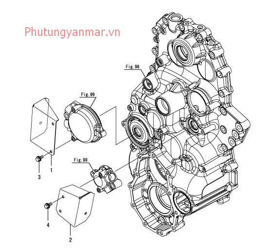 Nắp hộp số